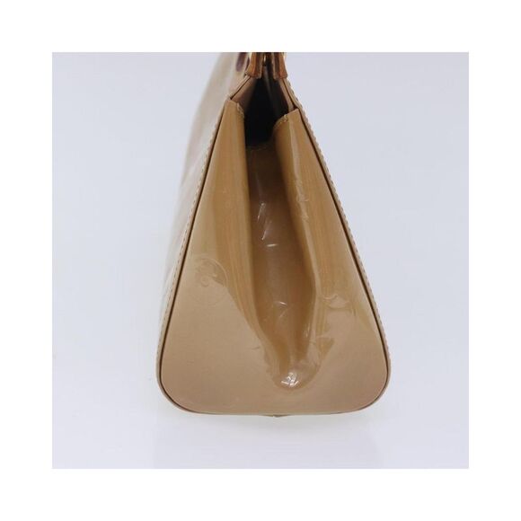 Pre Loved Louis Vuitton Monogram Vernis Pochette Handbag Women Camel - Picture 4 of 8